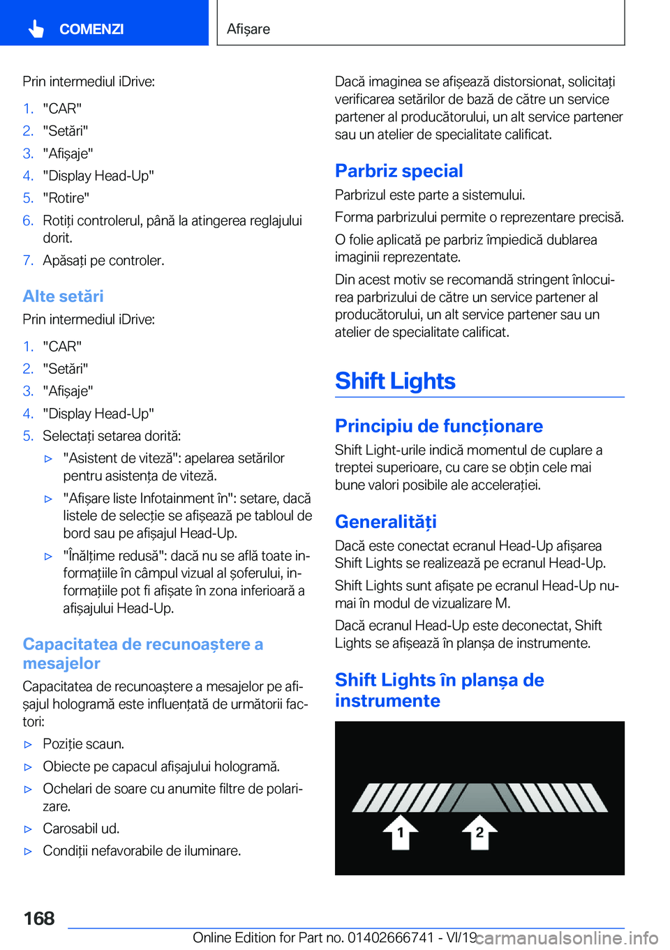 BMW M5 2020  Ghiduri De Utilizare (in Romanian) �P�r�i�n��i�n�t�e�r�m�e�d�i�u�l��i�D�r�i�v�e�:�1�.��C�A�R��2�.��S�e�t�