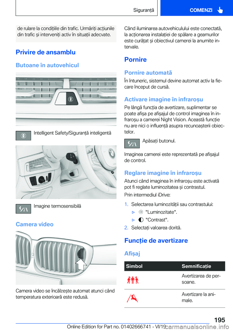 BMW M5 2020  Ghiduri De Utilizare (in Romanian) �d�e��r�u�l�a�r�e��l�a��c�o�n�d�i*�i�i�l�e��d�i�n��t�r�a�f�i�c�.��U�r�m�