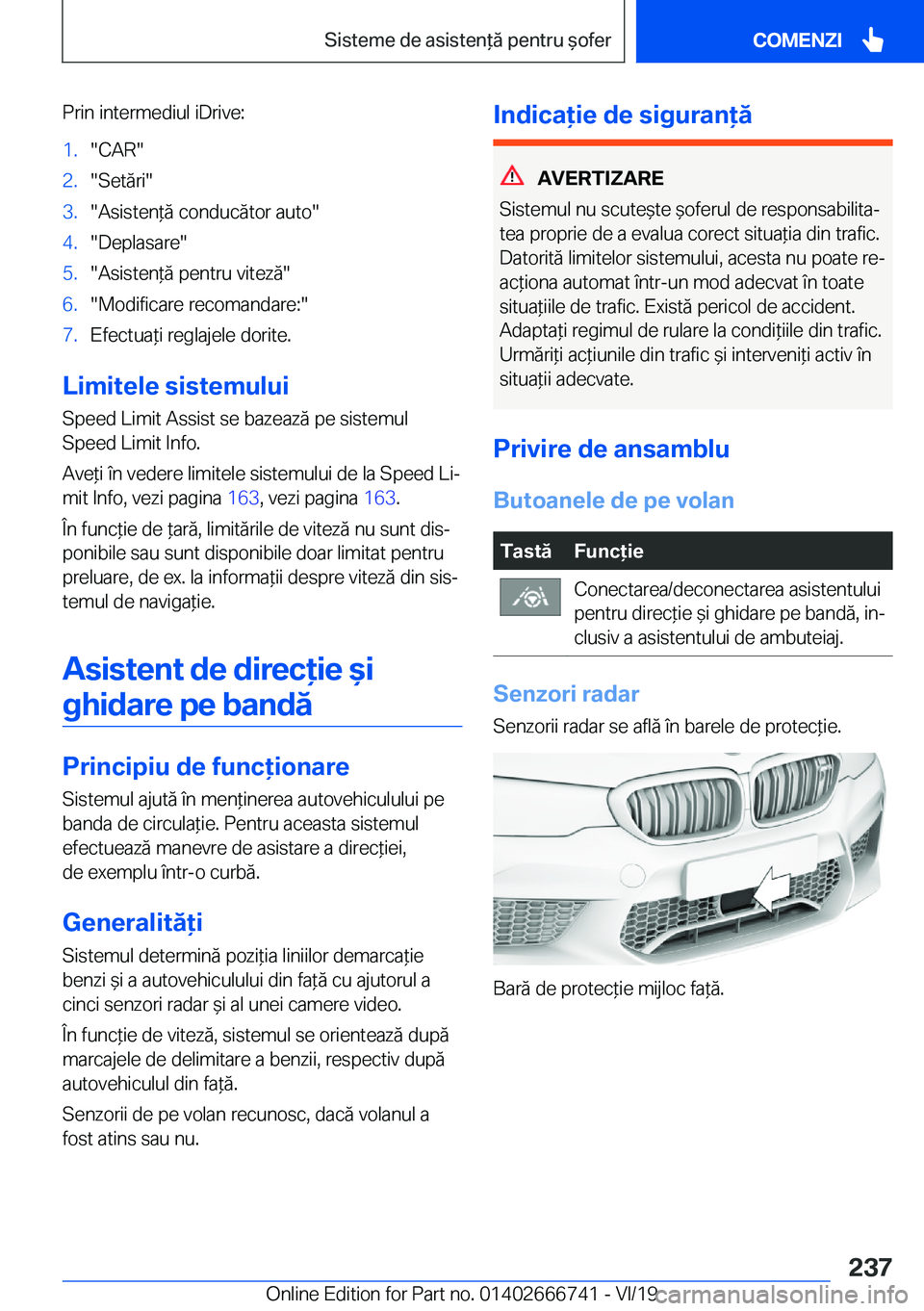 BMW M5 2020  Ghiduri De Utilizare (in Romanian) �P�r�i�n��i�n�t�e�r�m�e�d�i�u�l��i�D�r�i�v�e�:�1�.��C�A�R��2�.��S�e�t�