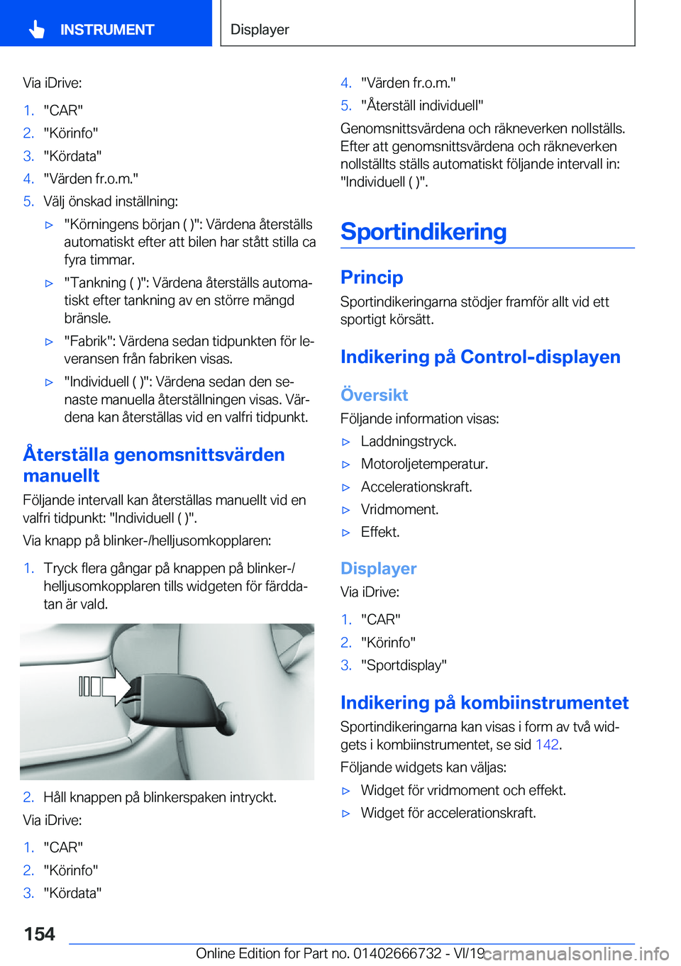 BMW M5 2020  InstruktionsbÖcker (in Swedish) �V�i�a��i�D�r�i�v�e�:�1�.��C�A�R��2�.��K�