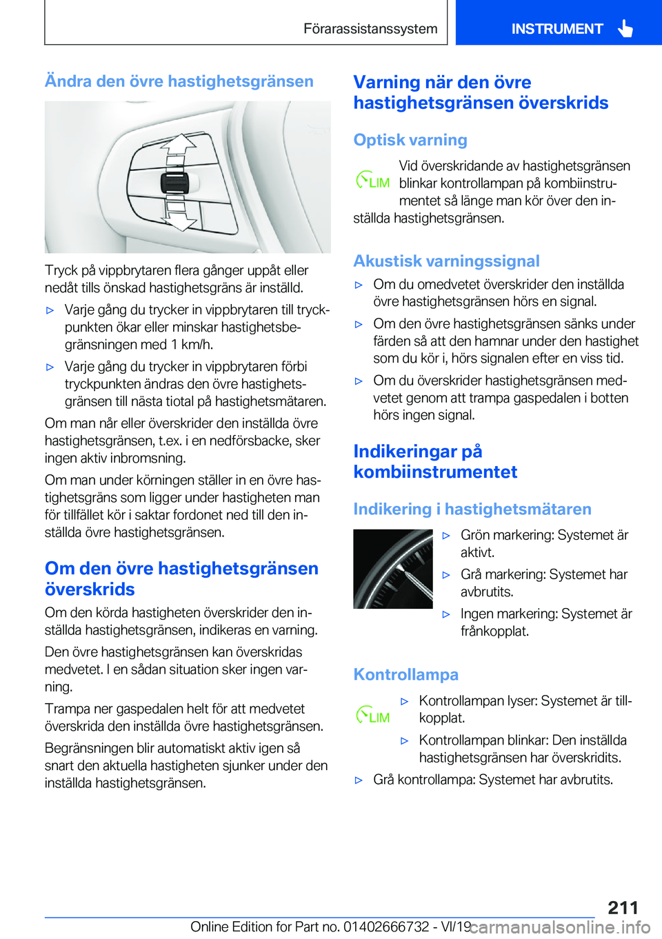 BMW M5 2020  InstruktionsbÖcker (in Swedish) �Ä�n�d�r�a��d�e�n��