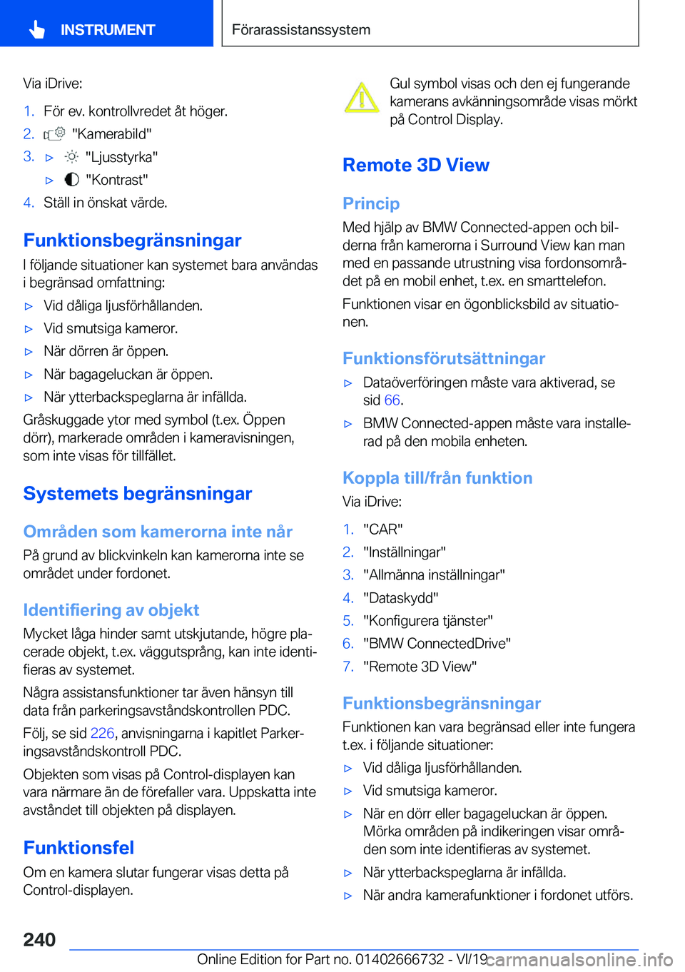 BMW M5 2020  InstruktionsbÖcker (in Swedish) �V�i�a��i�D�r�i�v�e�:�1�.�F�