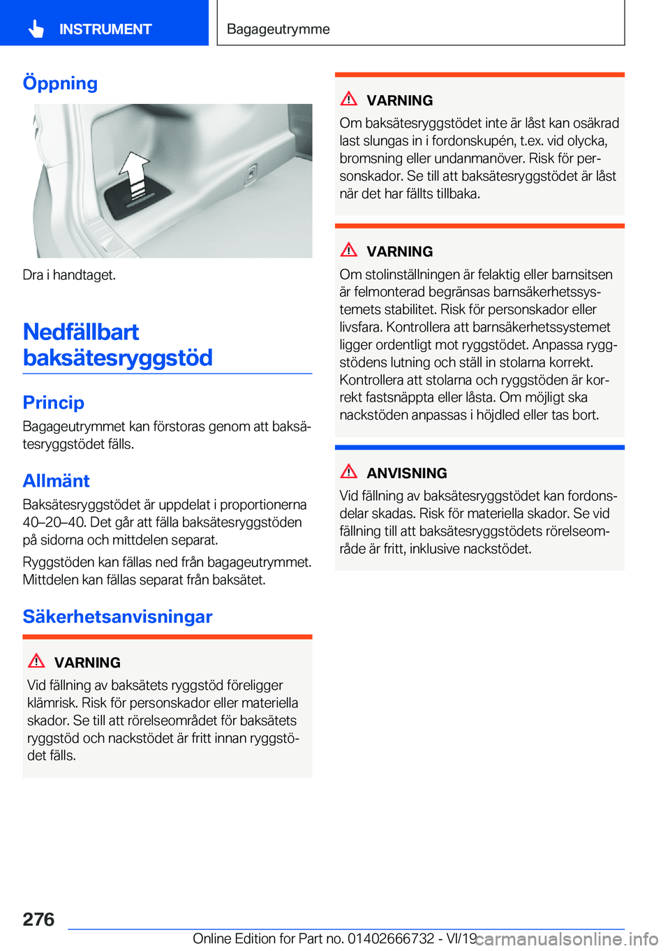 BMW M5 2020  InstruktionsbÖcker (in Swedish) �