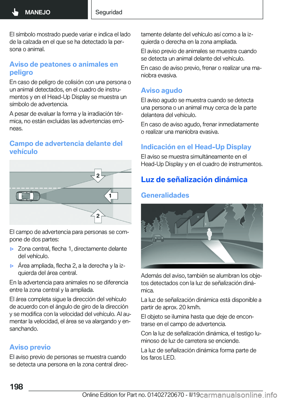 BMW M5 2019  Manuales de Empleo (in Spanish) �E�l��s�