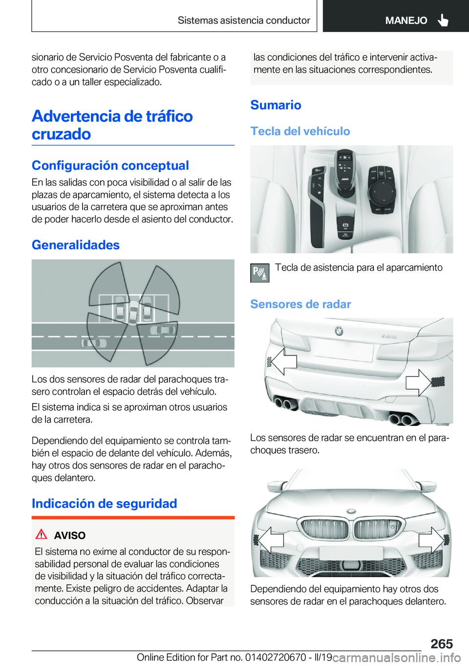 BMW M5 2019  Manuales de Empleo (in Spanish) �s�i�o�n�a�r�i�o��d�e��S�e�r�v�i�c�i�o��P�o�s�v�e�n�t�a��d�e�l��f�a�b�r�i�c�a�n�t�e��o��a�o�t�r�o��c�o�n�c�e�s�i�o�n�a�r�i�o��d�e��S�e�r�v�i�c�i�o��P�o�s�v�e�n�t�a��c�u�a�l�i�f�iª�c�a�d�