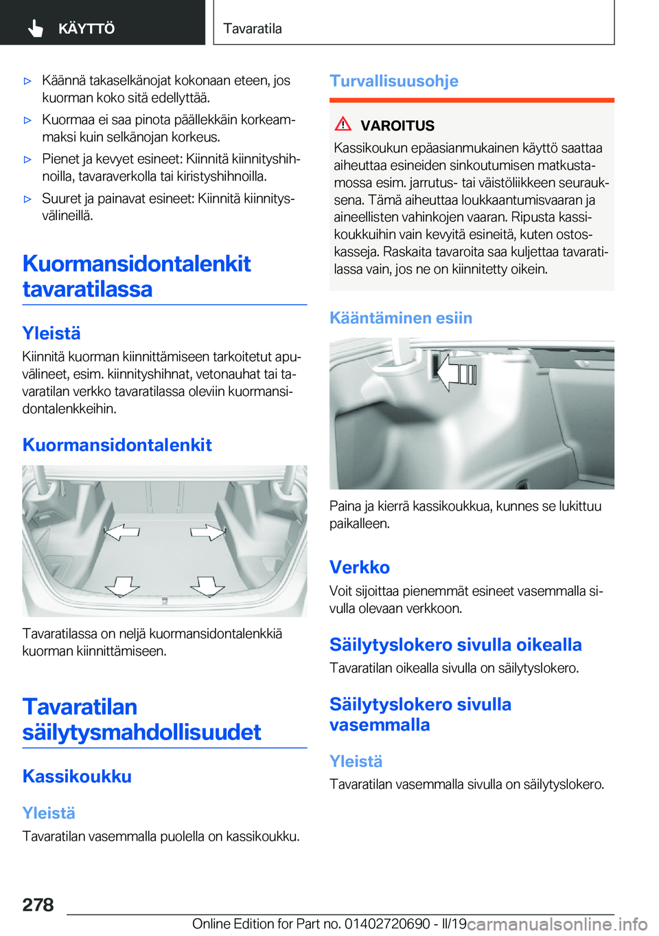 BMW M5 2019  Omistajan Käsikirja (in Finnish) 'x�K�