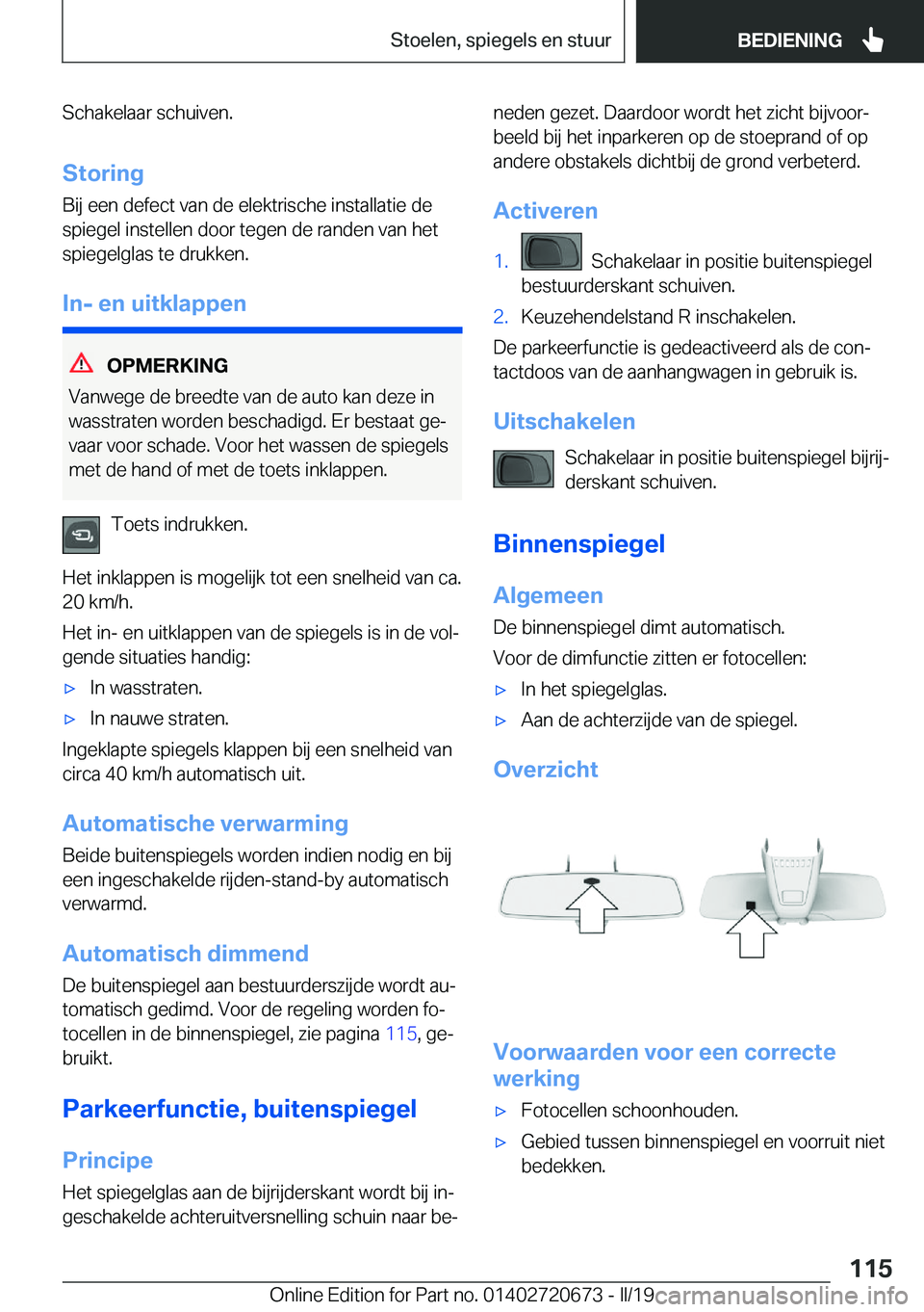 BMW M5 2019  Instructieboekjes (in Dutch) �S�c�h�a�k�e�l�a�a�r��s�c�h�u�i�v�e�n�.�S�t�o�r�i�n�g
�B�i�j��e�e�n��d�e�f�e�c�t��v�a�n��d�e��e�l�e�k�t�r�i�s�c�h�e��i�n�s�t�a�l�l�a�t�i�e��d�e
�s�p�i�e�g�e�l��i�n�s�t�e�l�l�e�n��d�o�o�r��t
