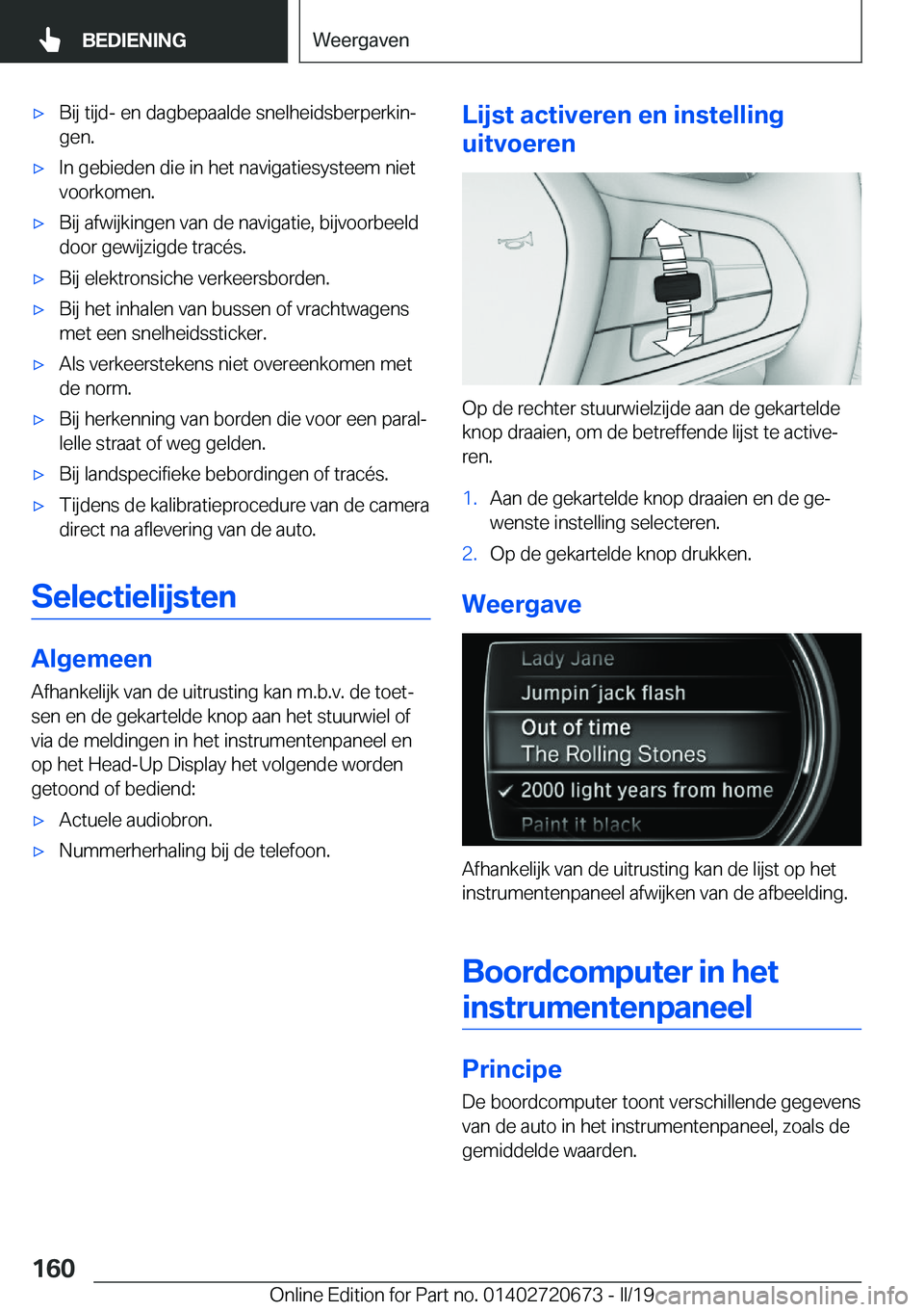 BMW M5 2019  Instructieboekjes (in Dutch) 'x�B�i�j��t�i�j�d�-��e�n��d�a�g�b�e�p�a�a�l�d�e��s�n�e�l�h�e�i�d�s�b�e�r�p�e�r�k�i�nj
�g�e�n�.'x�I�n��g�e�b�i�e�d�e�n��d�i�e��i�n��h�e�t��n�a�v�i�g�a�t�i�e�s�y�s�t�e�e�m��n�i�e�t
�v