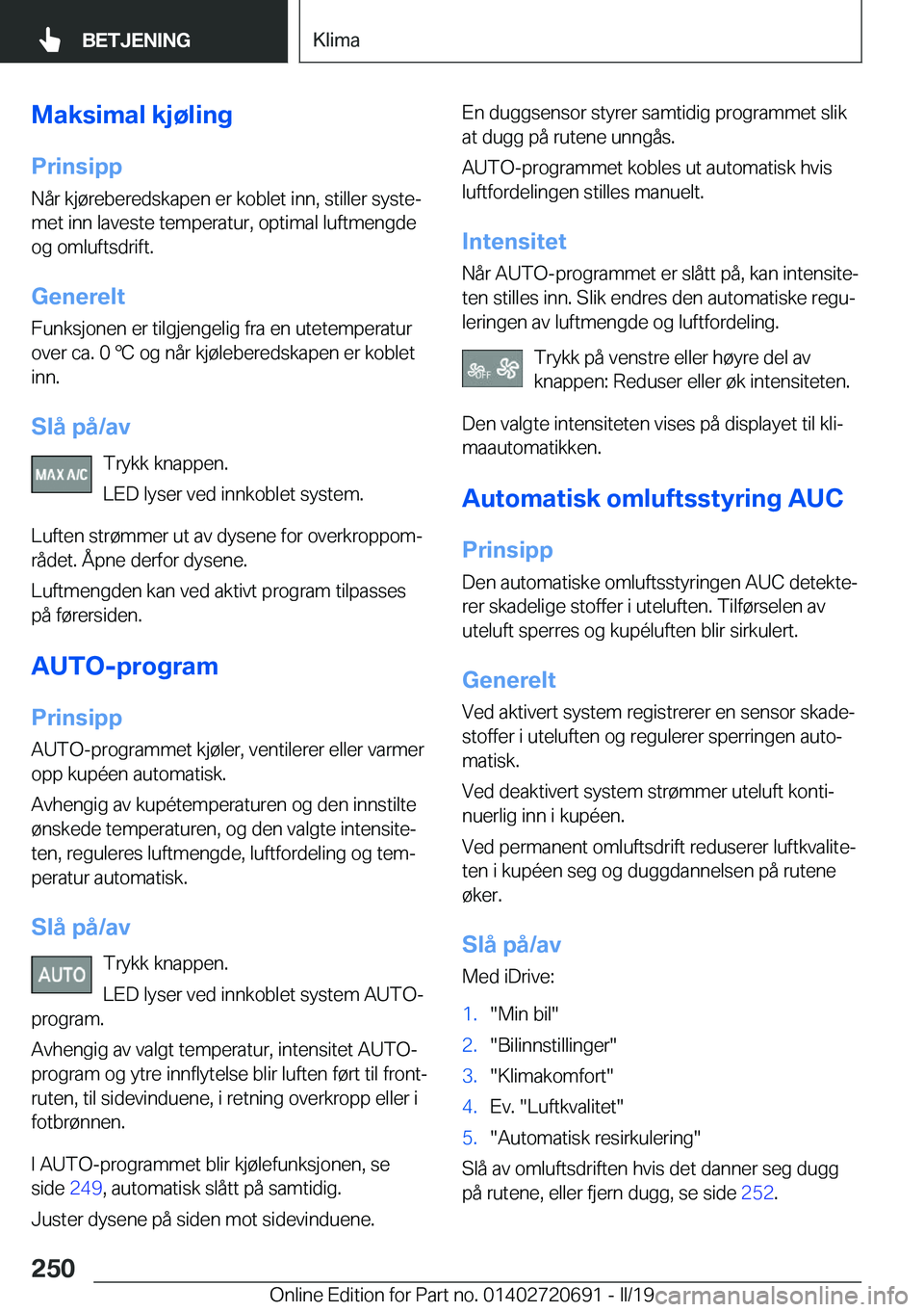BMW M5 2019  InstruksjonsbØker (in Norwegian) �M�a�k�s�i�m�a�l��k�j�