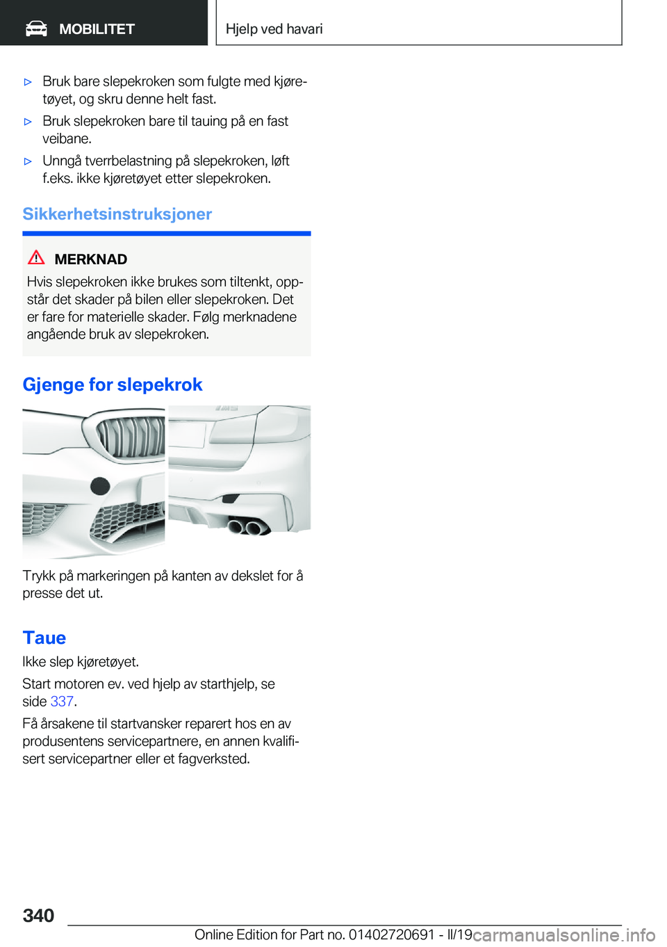 BMW M5 2019  InstruksjonsbØker (in Norwegian) 'x�B�r�u�k��b�a�r�e��s�l�e�p�e�k�r�o�k�e�n��s�o�m��f�u�l�g�t�e��m�e�d��k�j�