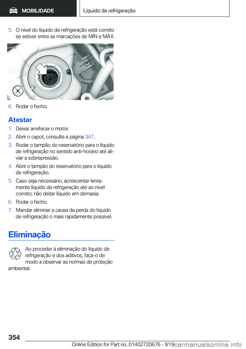 BMW M5 2019  Manual do condutor (in Portuguese) �5�.�O��n�
