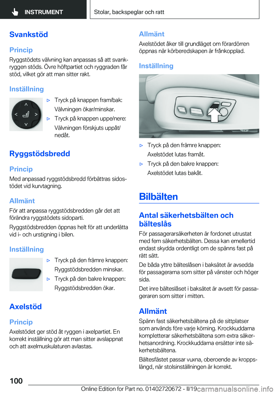 BMW M5 2019  InstruktionsbÖcker (in Swedish) �S�v�a�n�k�s�t�