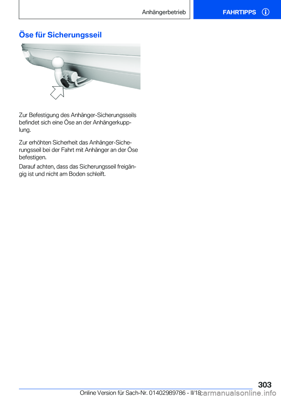 BMW M5 2018  Betriebsanleitungen (in German) �
