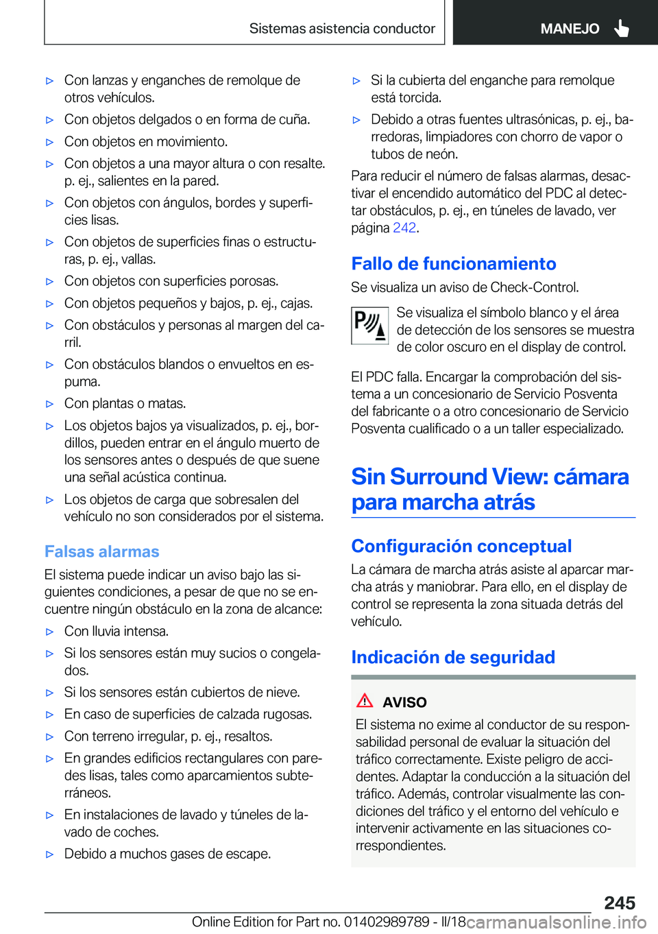 BMW M5 2018  Manuales de Empleo (in Spanish) 'x�C�o�n� �l�a�n�z�a�s� �y� �e�n�g�a�n�c�h�e�s� �d�e� �r�e�m�o�l�q�u�e� �d�e�o�t�r�o�s� �v�e�h�í�c�u�l�o�s�.'x�C�o�n� �o�b�j�e�t�o�s� �d�e�l�g�a�d�o�s� �o� �e�n� �f�o�r�m�a� �d�e� �c�u�