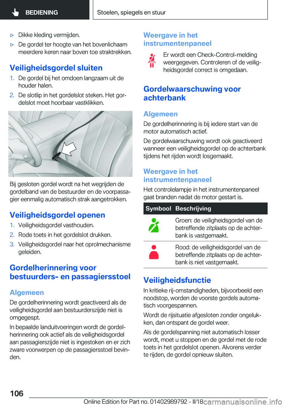 BMW M5 2018  Instructieboekjes (in Dutch) 'x�D�i�k�k�e� �k�l�e�d�i�n�g� �v�e�r�m�i�j�d�e�n�.'x�D�e� �g�o�r�d�e�l� �t�e�r� �h�o�o�g�t�e� �v�a�n� �h�e�t� �b�o�v�e�n�l�i�c�h�a�a�m�m�e�e�r�d�e�r�e� �k�e�r�e�n� �n�a�a�r� �b�o�v�e�n� �t�o�e