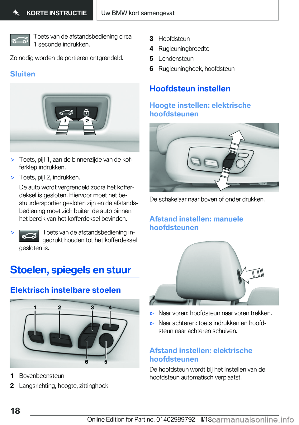 BMW M5 2018  Instructieboekjes (in Dutch) �T�o�e�t�s� �v�a�n� �d�e� �a�f�s�t�a�n�d�s�b�e�d�i�e�n�i�n�g� �c�i�r�c�a�1� �s�e�c�o�n�d�e� �i�n�d�r�u�k�k�e�n�.
�Z�o� �n�o�d�i�g� �w�o�r�d�e�n� �d�e� �p�o�r�t�i�e�r�e�n� �o�n�t�g�r�e�n�d�e�l�d�.
�S�l