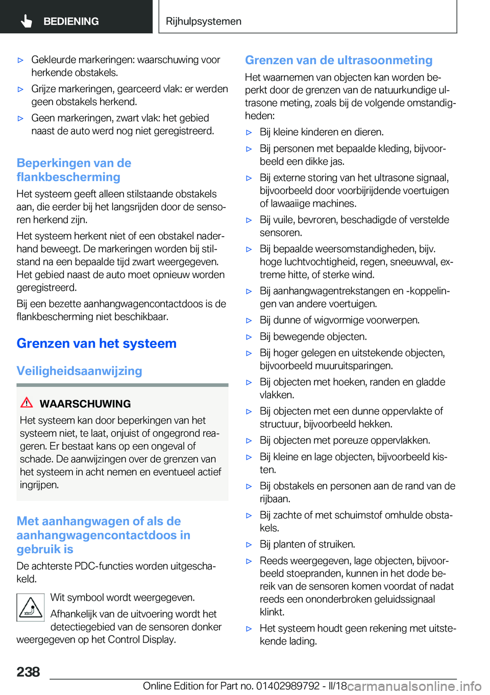 BMW M5 2018  Instructieboekjes (in Dutch) 'x�G�e�k�l�e�u�r�d�e� �m�a�r�k�e�r�i�n�g�e�n�:� �w�a�a�r�s�c�h�u�w�i�n�g� �v�o�o�r
�h�e�r�k�e�n�d�e� �o�b�s�t�a�k�e�l�s�.'x�G�r�i�j�z�e� �m�a�r�k�e�r�i�n�g�e�n�,� �g�e�a�r�c�e�e�r�d� �v�l�a�k�