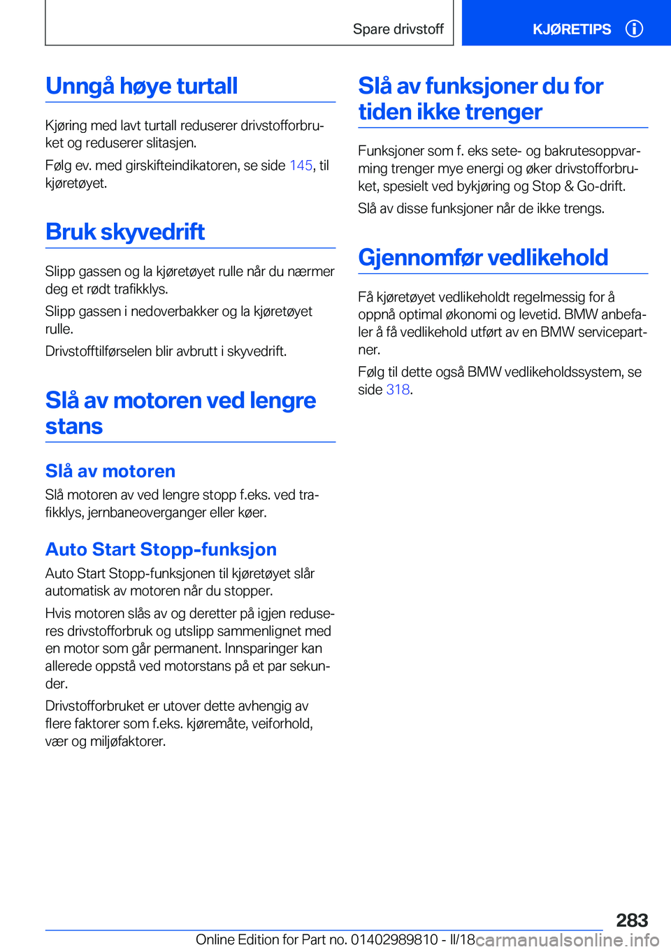 BMW M5 2018  InstruksjonsbØker (in Norwegian) �U�n�n�g�å��h�