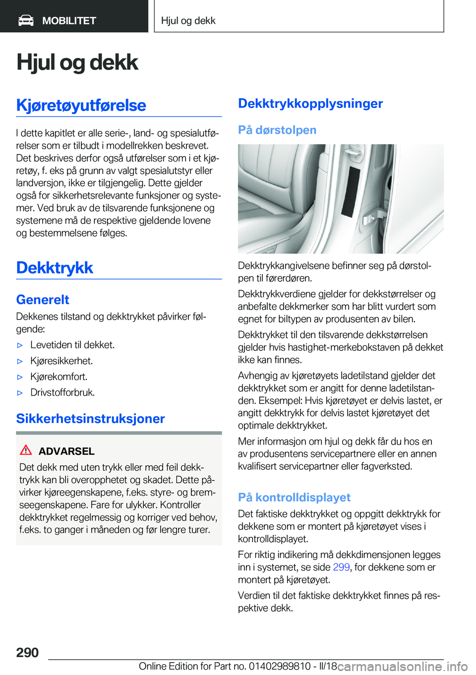 BMW M5 2018  InstruksjonsbØker (in Norwegian) �H�j�u�l��o�g��d�e�k�k�K�j�