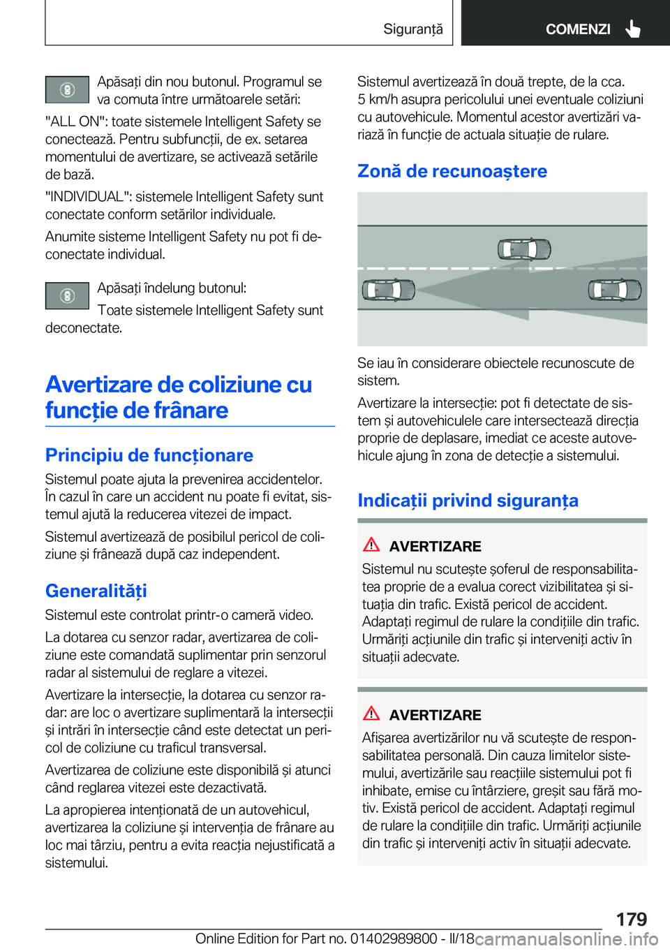 BMW M5 2018  Ghiduri De Utilizare (in Romanian) �A�p�