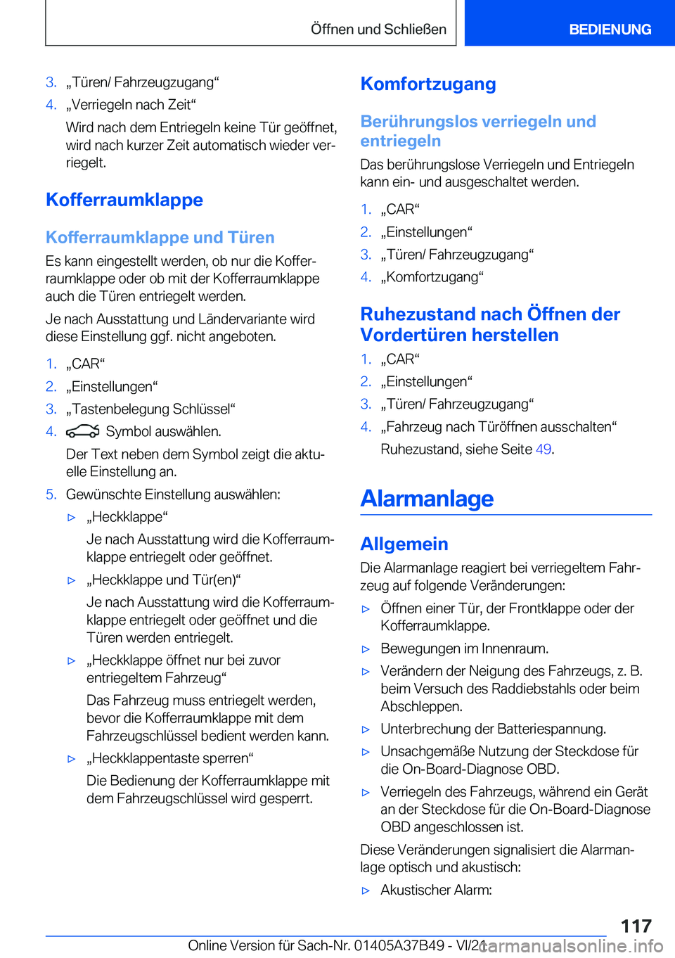 BMW M8 2022  Betriebsanleitungen (in German) �3�.x�T�