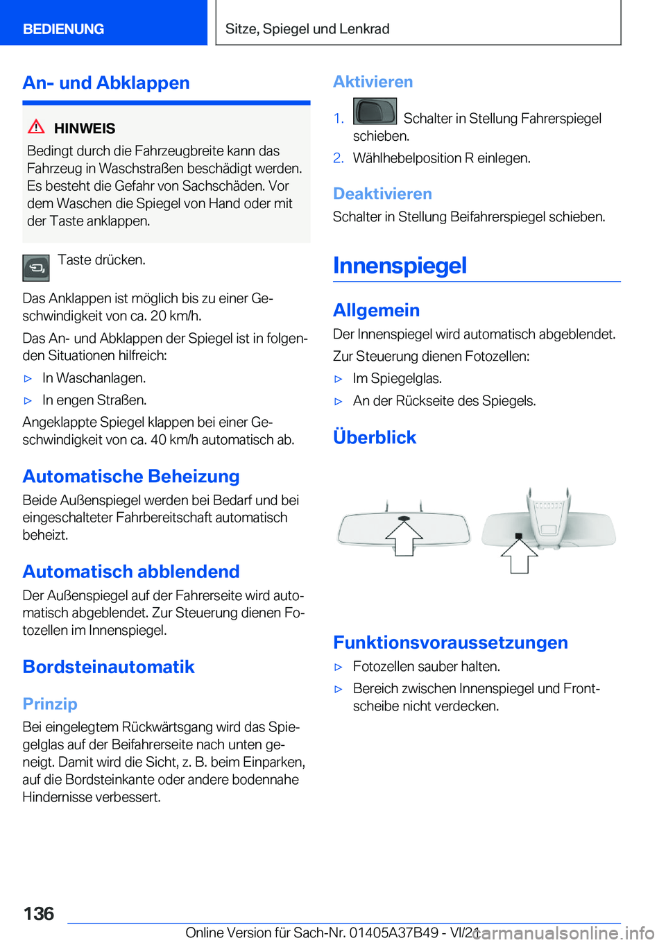 BMW M8 2022  Betriebsanleitungen (in German) �A�n�-��u�n�d��A�b�k�l�a�p�p�e�n
�H�I�N�W�E�I�S
�B�e�d�i�n�g�t��d�u�r�c�h��d�i�e��F�a�h�r�z�e�u�g�b�r�e�i�t�e��k�a�n�n��d�a�s
�F�a�h�r�z�e�u�g��i�n��W�a�s�c�h�s�t�r�a�