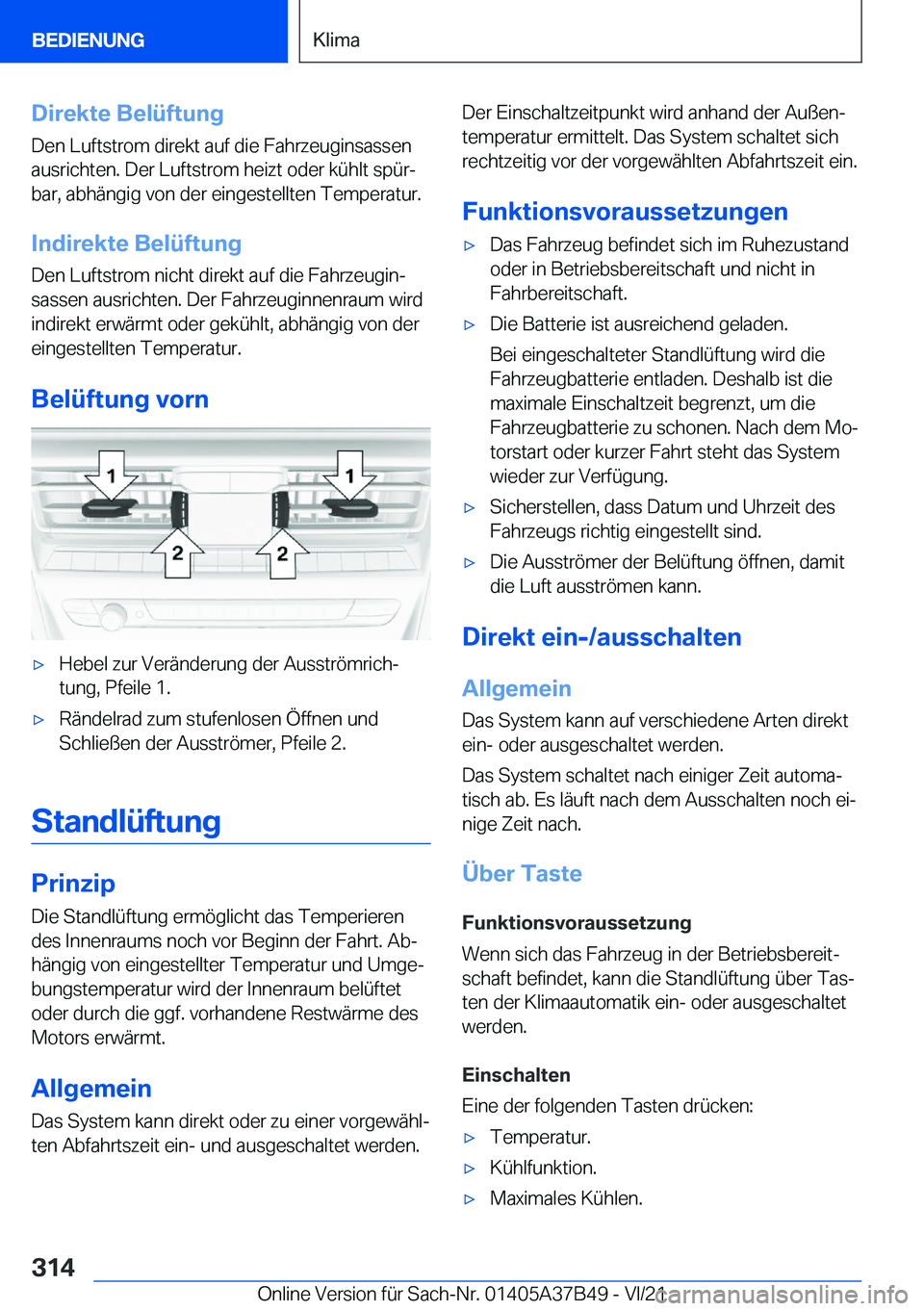 BMW M8 2022  Betriebsanleitungen (in German) �D�i�r�e�k�t�e��B�e�l�