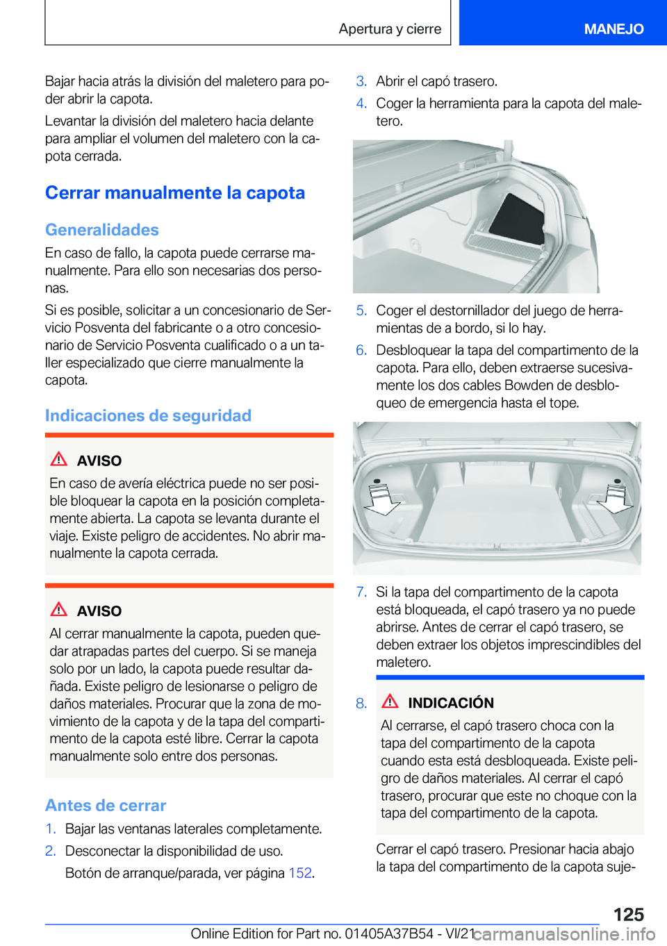BMW M8 2022  Manuales de Empleo (in Spanish) �B�a�j�a�r��h�a�c�i�a��a�t�r�