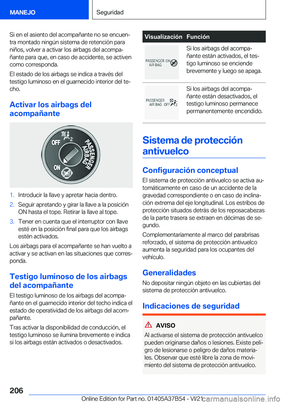BMW M8 2022  Manuales de Empleo (in Spanish) �S�i��e�n��e�l��a�s�i�e�n�t�o��d�e�l��a�c�o�m�p�a�