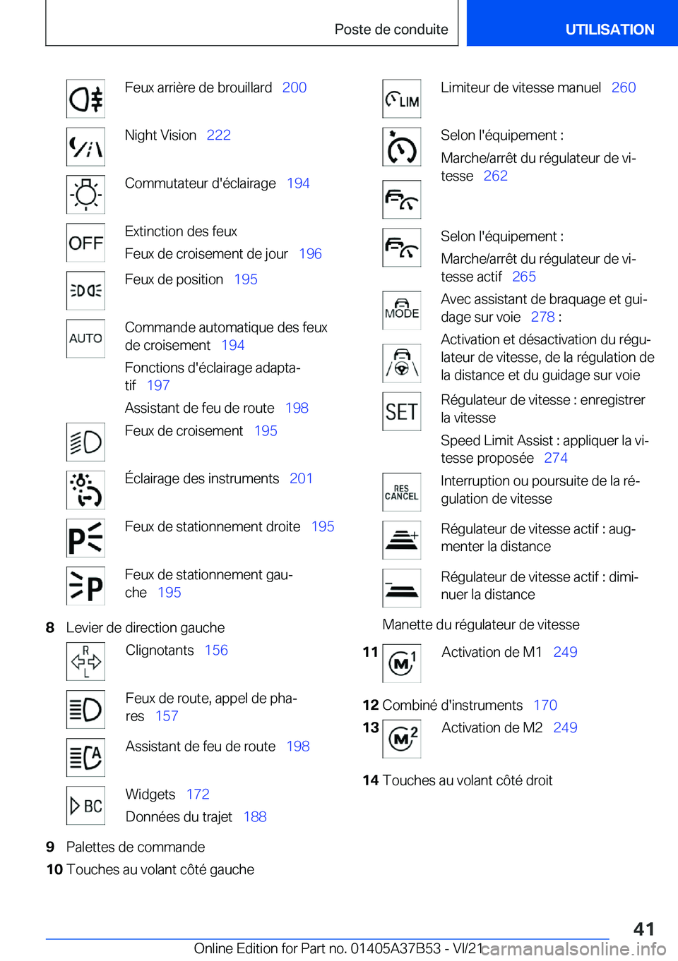 BMW M8 2022  Notices Demploi (in French) �F�e�u�x��a�r�r�i�è�r�e��d�e��b�r�o�u�i�l�l�a�r�d\_�2�0�0�N�i�g�h�t��V�i�s�i�o�n\_�2�2�2�C�o�m�m�u�t�a�t�e�u�r��d�'�é�c�l�a�i�r�a�g�e\_ �1�9�4�E�x�t�i�n�c�t�i�o�n��d�e�s��f�e�u�x
�F