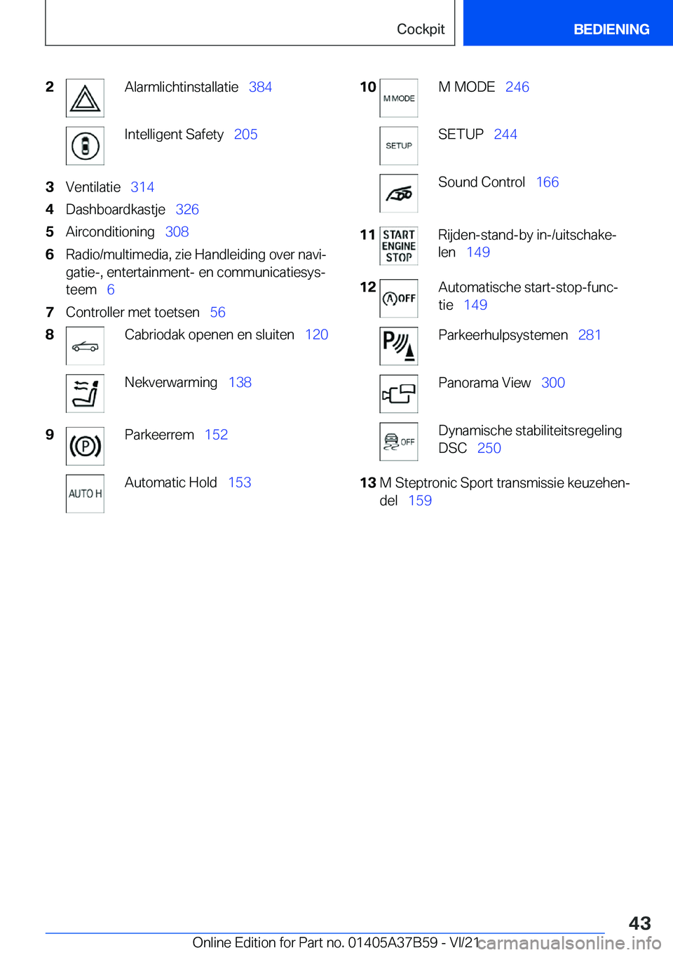 BMW M8 2022  Instructieboekjes (in Dutch) �2�A�l�a�r�m�l�i�c�h�t�i�n�s�t�a�l�l�a�t�i�e\_�3�8�4�I�n�t�e�l�l�i�g�e�n�t��S�a�f�e�t�y\_�2�0�5�3�V�e�n�t�i�l�a�t�i�e\_�3�1�4�4�D�a�s�h�b�o�a�r�d�k�a�s�t�j�e\_ �3�2�6�5�A�i�r�c�o�n�d�i�t�i�o�