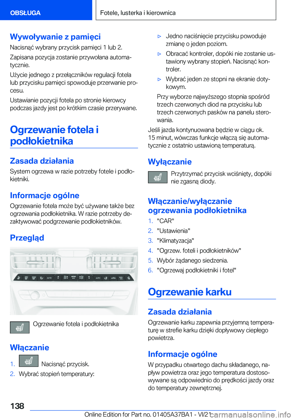 BMW M8 2022  Instrukcja obsługi (in Polish) �W�y�w�o�ł�y�w�a�n�i�e��z��p�a�m�i�