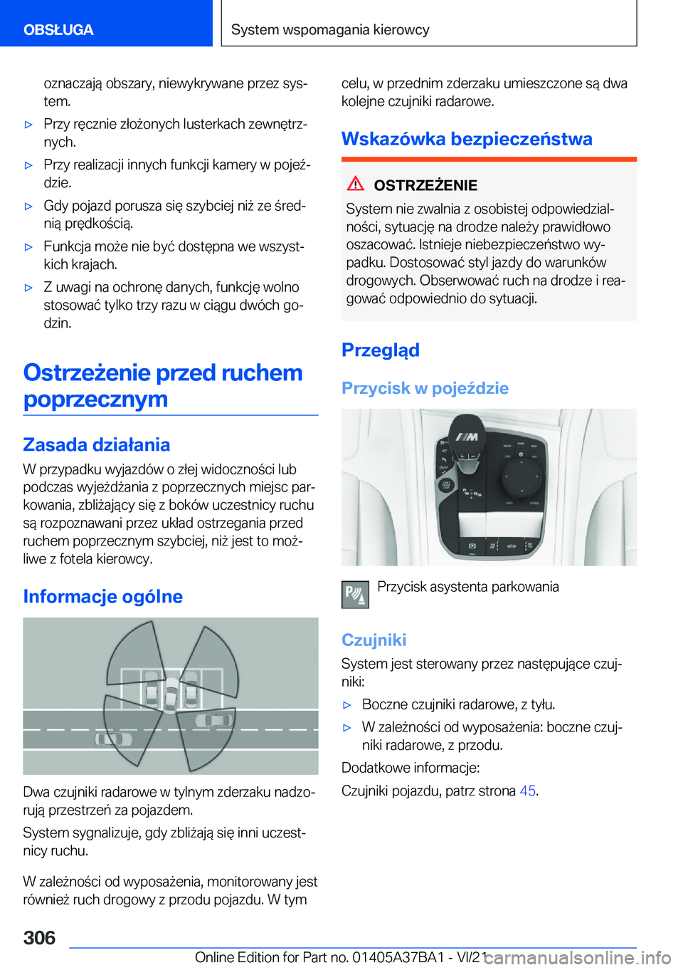 BMW M8 2022  Instrukcja obsługi (in Polish) �o�z�n�a�c�z�a�j�