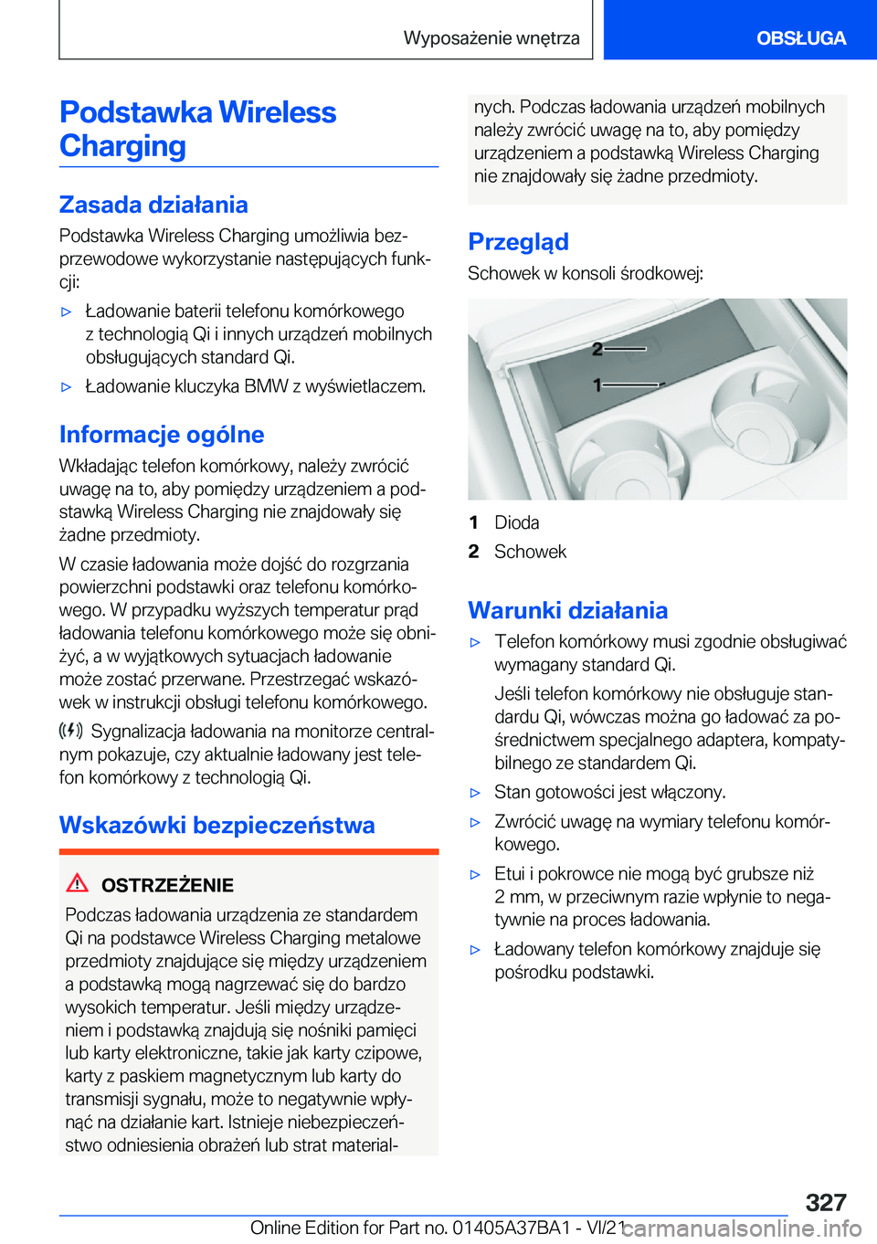 BMW M8 2022  Instrukcja obsługi (in Polish) �P�o�d�s�t�a�w�k�a��W�i�r�e�l�e�s�s�C�h�a�r�g�i�n�g
�Z�a�s�a�d�a��d�z�i�a�ł�a�n�i�a
�P�o�d�s�t�a�w�k�a��W�i�r�e�l�e�s�s��C�h�a�r�g�i�n�g��u�m�o9�l�i�w�i�a��b�e�zj
�p�r�z�e�w�o�d�o�w�e��w�y�k