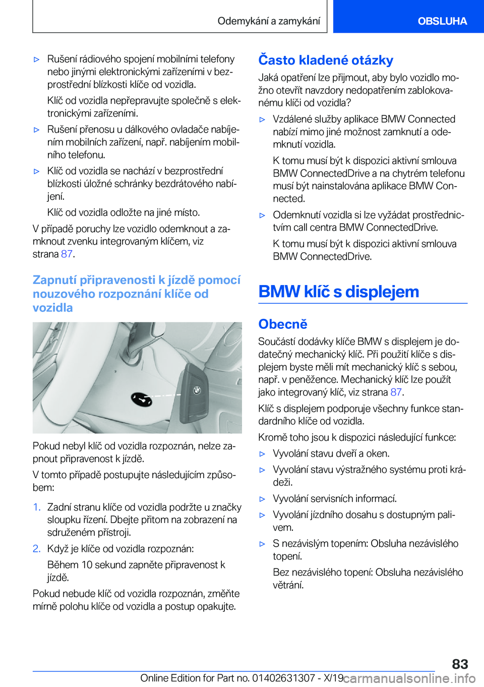 BMW M8 2020  Návod na použití (in Czech) 'x�R�u(�e�n�