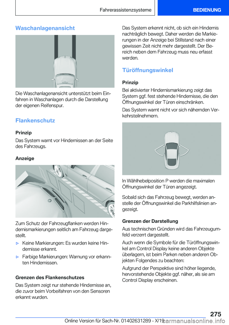 BMW M8 2020  Betriebsanleitungen (in German) �W�a�s�c�h�a�n�l�a�g�e�n�a�n�s�i�c�h�t
�D�i�e��W�a�s�c�h�a�n�l�a�g�e�n�a�n�s�i�c�h�t��u�n�t�e�r�s�t�