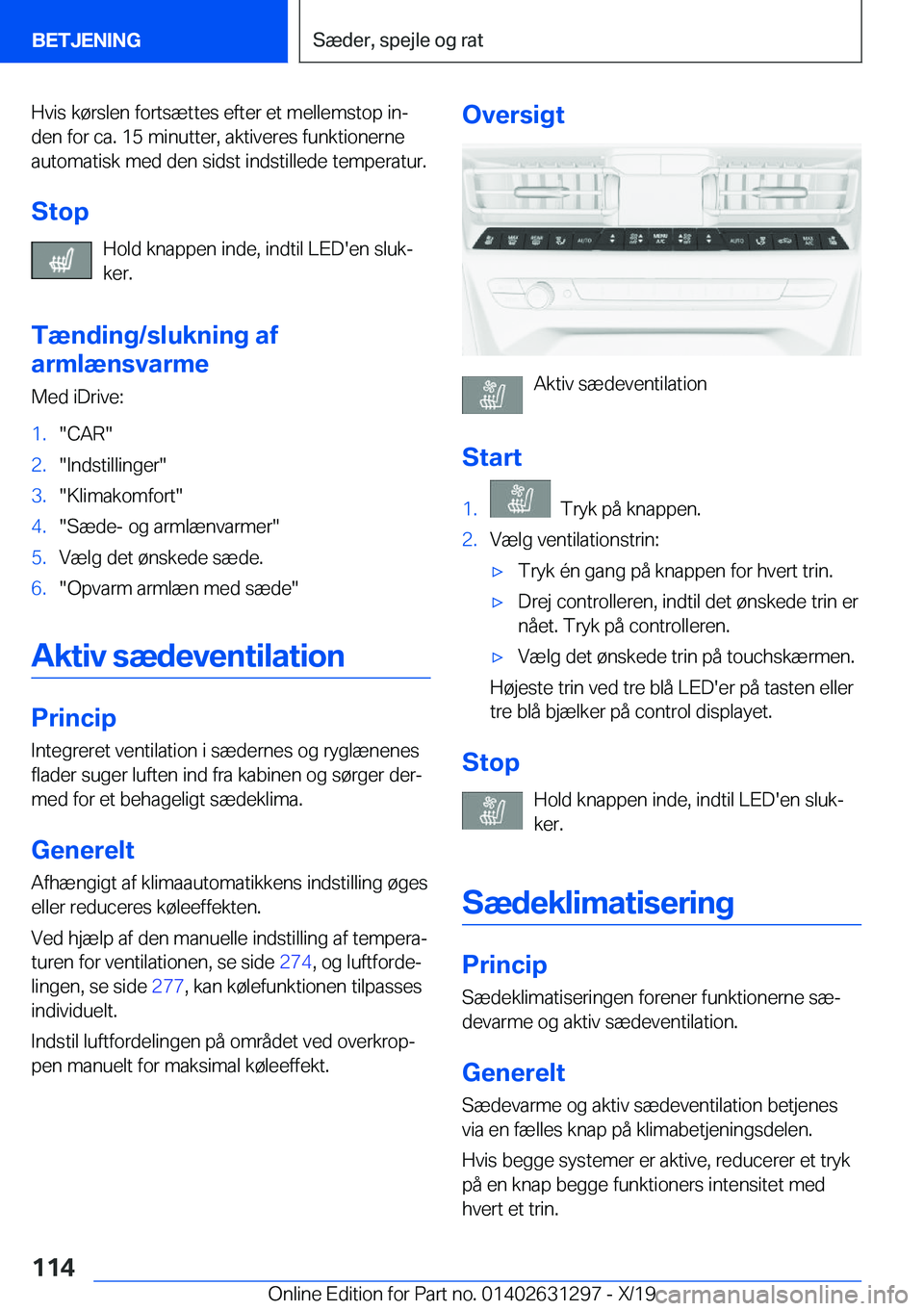 BMW M8 2020  InstruktionsbØger (in Danish) �H�v�i�s��k�