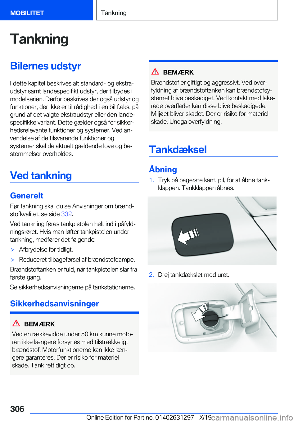 BMW M8 2020  InstruktionsbØger (in Danish) �T�a�n�k�n�i�n�g�B�i�l�e�r�n�e�s��u�d�s�t�y�r
�I��d�e�t�t�e��k�a�p�i�t�e�l��b�e�s�k�r�i�v�e�s��a�l�t��s�t�a�n�d�a�r�d�-��o�g��e�k�s�t�r�aj
�u�d�s�t�y�r��s�a�m�t��l�a�n�d�e�s�p�e�c�i�f�i�k�t