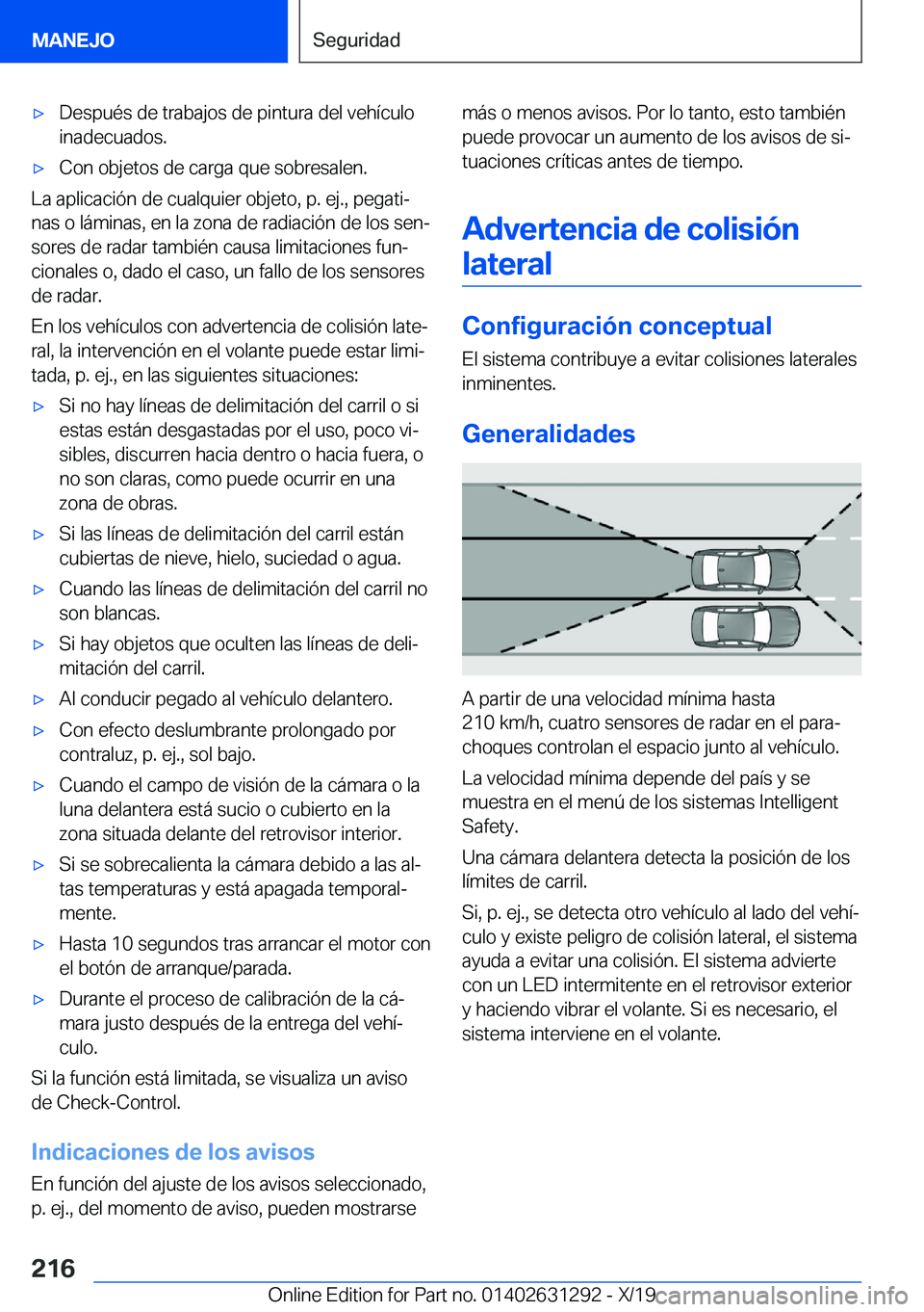BMW M8 2020  Manuales de Empleo (in Spanish) x�D�e�s�p�u�