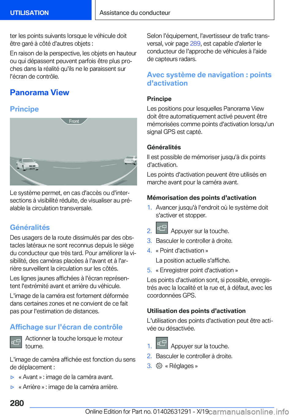 BMW M8 2020  Notices Demploi (in French) �t�e�r��l�e�s��p�o�i�n�t�s��s�u�i�v�a�n�t�s��l�o�r�s�q�u�e��l�e��v�é�h�i�c�u�l�e��d�o�i�t
�ê�t�r�e��g�a�r�é��