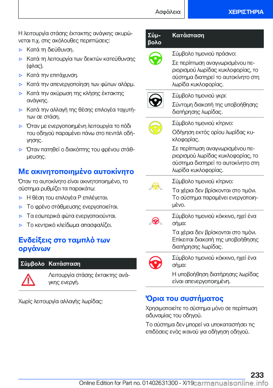 BMW M8 2020  ΟΔΗΓΌΣ ΧΡΉΣΗΣ (in Greek) Z�^w\gbhduRs�fgnfye�o]gs]gye�s`nu]ye�s]hdqj
`wgs\�c�.j�.�fg\e�s]o^bhzwe�cwd\cgqfw\e�:'x>sgn�gy�v\wpzh`