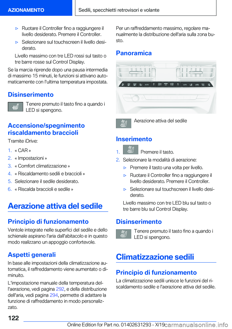 BMW M8 2020  Libretti Di Uso E manutenzione (in Italian) 'x�R�u�o�t�a�r�e��i�l��C�o�n�t�r�o�l�l�e�r��f�i�n�o��a��r�a�g�g�i�u�n�g�e�r�e��i�l
�l�i�v�e�l�l�o��d�e�s�i�d�e�r�a�t�o�.��P�r�e�m�e�r�e��i�l��C�o�n�t�r�o�l�l�e�r�.'x�S�e�l�e�z�i�o�n�