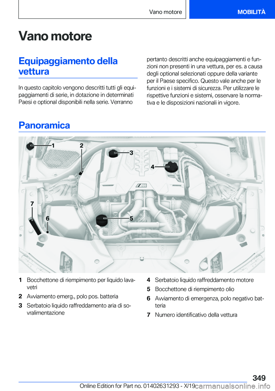 BMW M8 2020  Libretti Di Uso E manutenzione (in Italian) �V�a�n�o��m�o�t�o�r�e�E�q�u�i�p�a�g�g�i�a�m�e�n�t�o��d�e�l�l�a�v�e�t�t�u�r�a
�I�n��q�u�e�s�t�o��c�a�p�i�t�o�l�o��v�e�n�g�o�n�o��d�e�s�c�r�i�t�t�i��t�u�t�t�i��g�l�i��e�q�u�iª
�p�a�g�g�i�a�m�