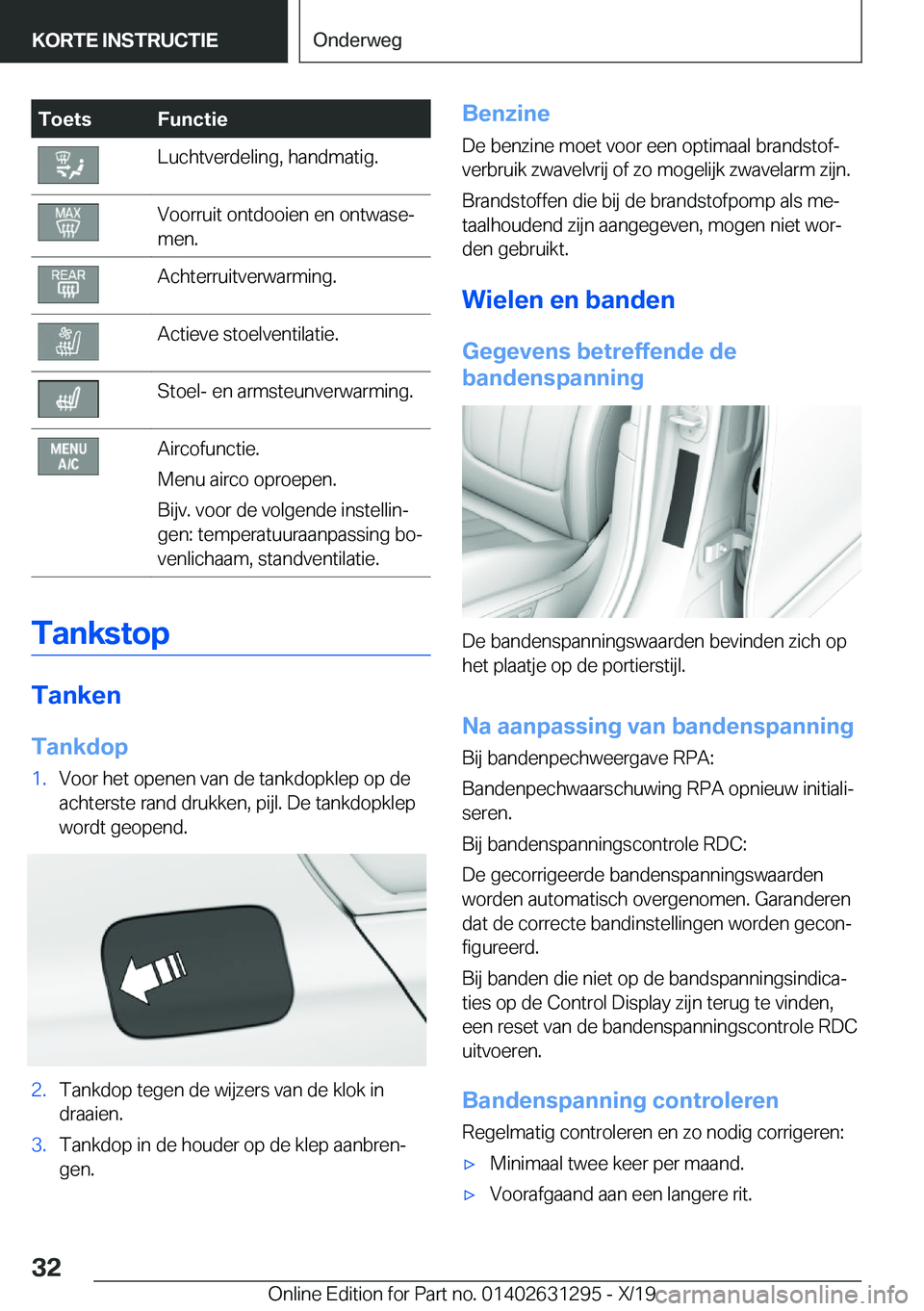 BMW M8 2020  Instructieboekjes (in Dutch) �T�o�e�t�s�F�u�n�c�t�i�e�L�u�c�h�t�v�e�r�d�e�l�i�n�g�,��h�a�n�d�m�a�t�i�g�.�V�o�o�r�r�u�i�t��o�n�t�d�o�o�i�e�n��e�n��o�n�t�w�a�s�ej
�m�e�n�.�A�c�h�t�e�r�r�u�i�t�v�e�r�w�a�r�m�i�n�g�.�A�c�t�i�e�v�