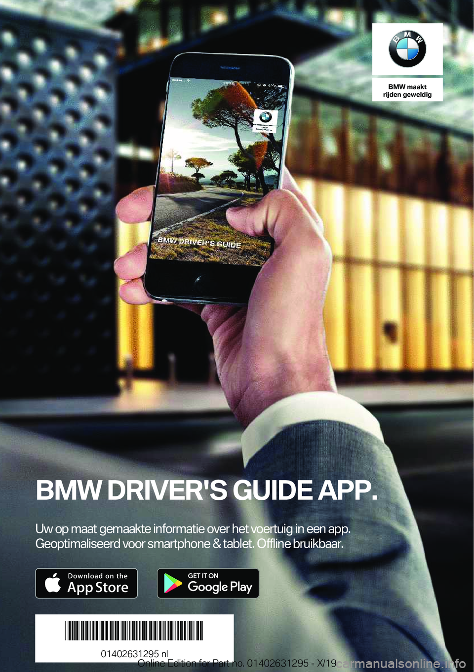 BMW M8 2020  Instructieboekjes (in Dutch) �B�M�W��m�a�a�k�t
�r�i�j�d�e�n��g�e�w�e�l�d�i�g
�B�M�W��D�R�I�V�E�R�'�S��G�U�I�D�E��A�P�P�.
�U�w��o�p��m�a�a�t��g�e�m�a�a�k�t�e��i�n�f�o�r�m�a�t�i�e��o�v�e�r��h�e�t��v�o�e�r�t�u�i�g��