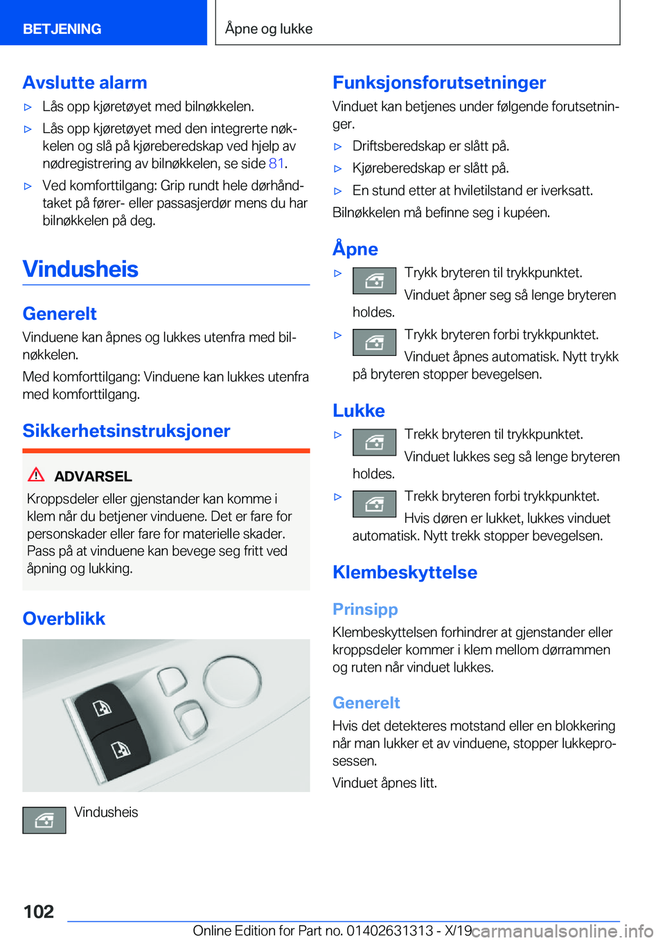 BMW M8 2020  InstruksjonsbØker (in Norwegian) �A�v�s�l�u�t�t�e��a�l�a�r�m'x�L�å�s��o�p�p��k�j�