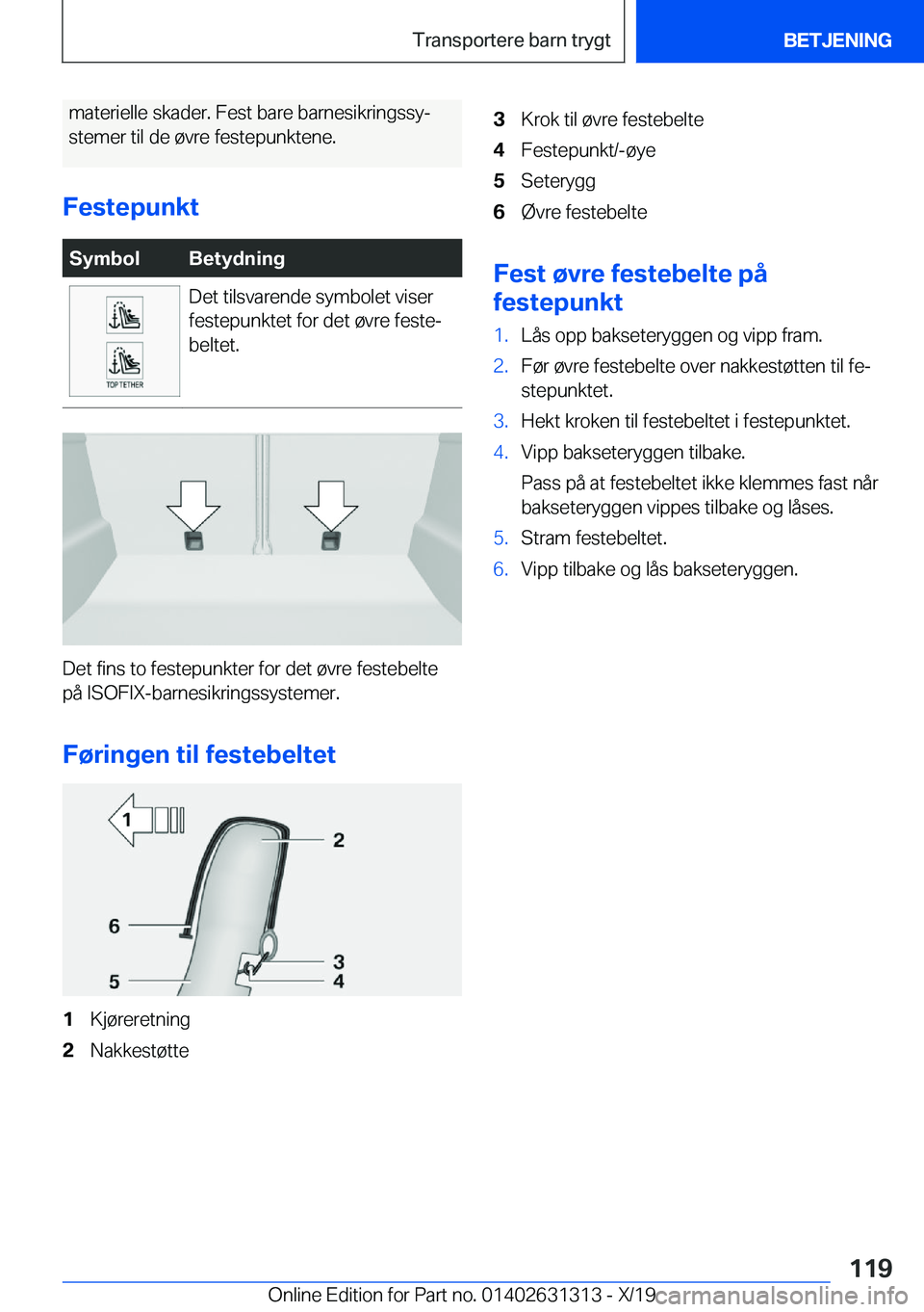 BMW M8 2020  InstruksjonsbØker (in Norwegian) �m�a�t�e�r�i�e�l�l�e��s�k�a�d�e�r�.��F�e�s�t��b�a�r�e��b�a�r�n�e�s�i�k�r�i�n�g�s�s�yj�s�t�e�m�e�r��t�i�l��d�e��