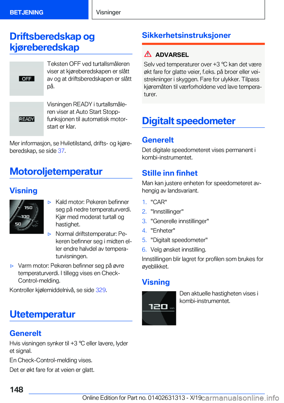 BMW M8 2020  InstruksjonsbØker (in Norwegian) �D�r�i�f�t�s�b�e�r�e�d�s�k�a�p��o�g�k�j�