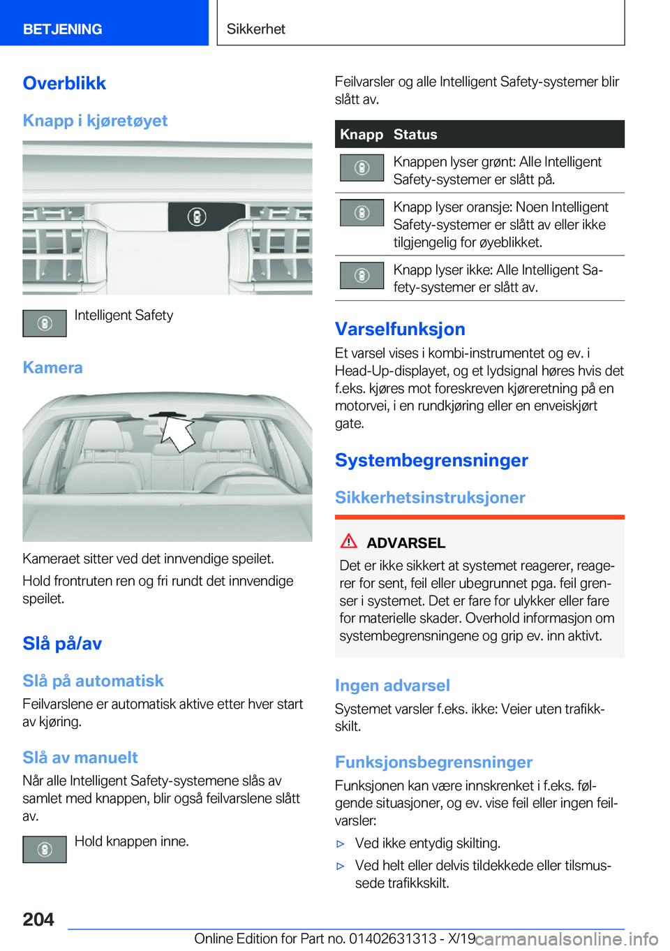 BMW M8 2020  InstruksjonsbØker (in Norwegian) �O�v�e�r�b�l�i�k�k�K�n�a�p�p��i��k�j�