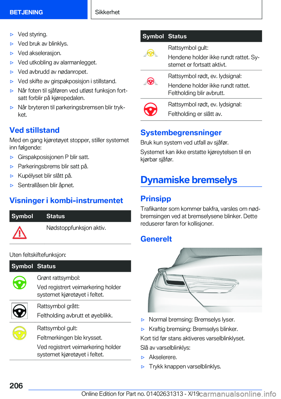 BMW M8 2020  InstruksjonsbØker (in Norwegian) 'x�V�e�d��s�t�y�r�i�n�g�.'x�V�e�d��b�r�u�k��a�v��b�l�i�n�k�l�y�s�.'x�V�e�d��a�k�s�e�l�e�r�a�s�j�o�n�.'x�V�e�d��u�t�k�o�b�l�i�n�g��a�v��a�l�a�r�m�a�n�l�e�g�g�e�t�.'x�V�e�d�